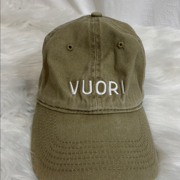 Vuori Ball Cap Unisex One Size Camel Cotton Adjustable Strap Hat - Picture 2 of 7